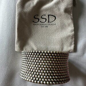 (sold on eBay) Simon Sebbag Sterling Silver Cuff Bracelet –